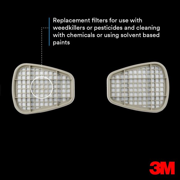 3M Organic Vapour Filter ABEK1 6059 - Image 5