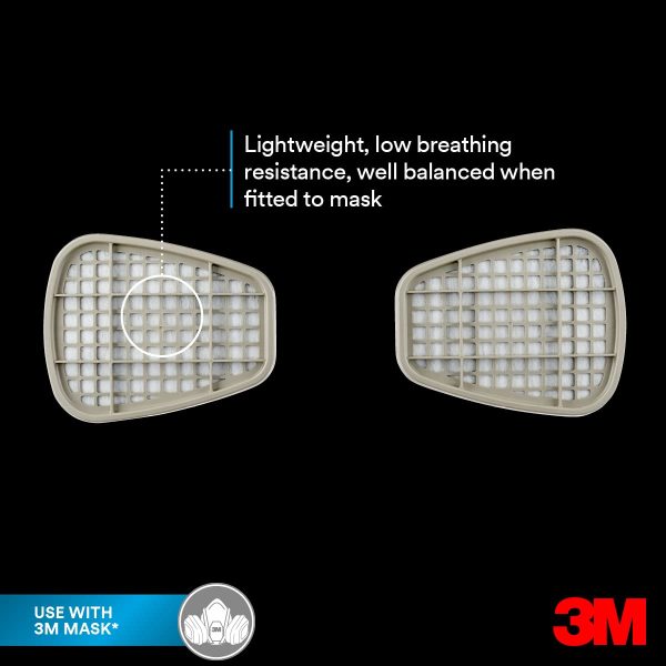 3M Organic Vapour Filter ABEK1 6059 - Image 6