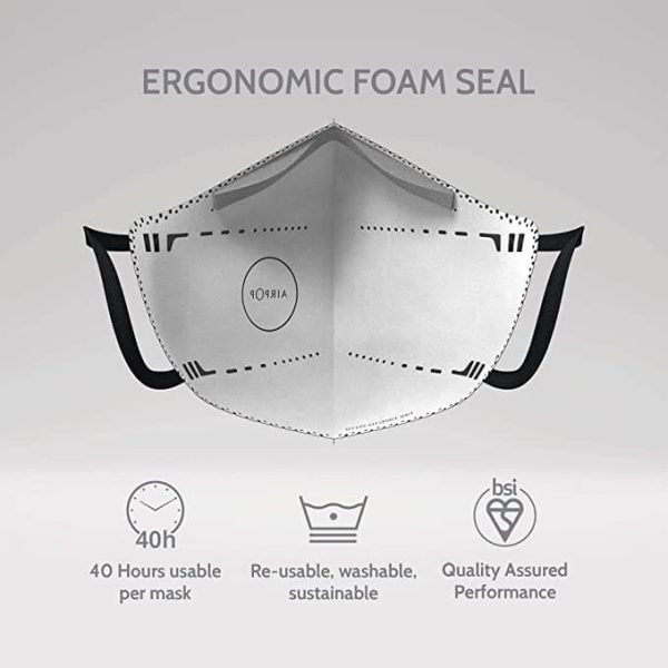 Airpop Light SE Reusable Face Mask Design Diagram
