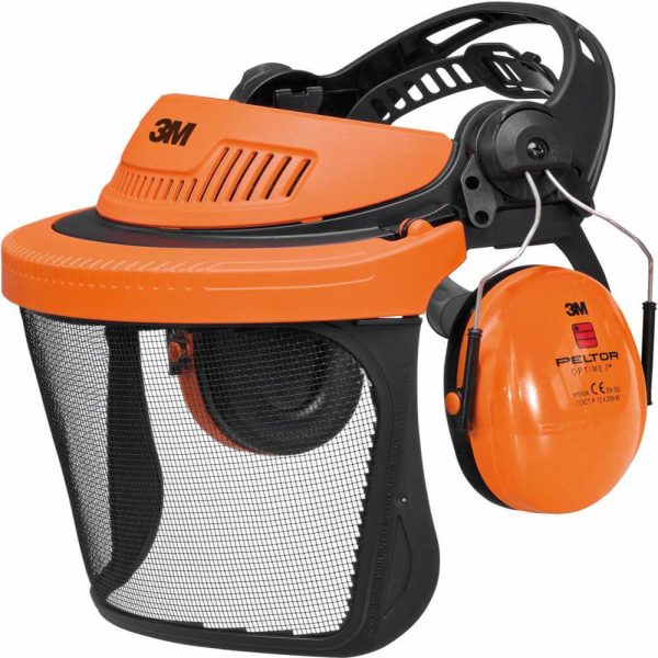 3M G500 Face Shield with Ear Defenders