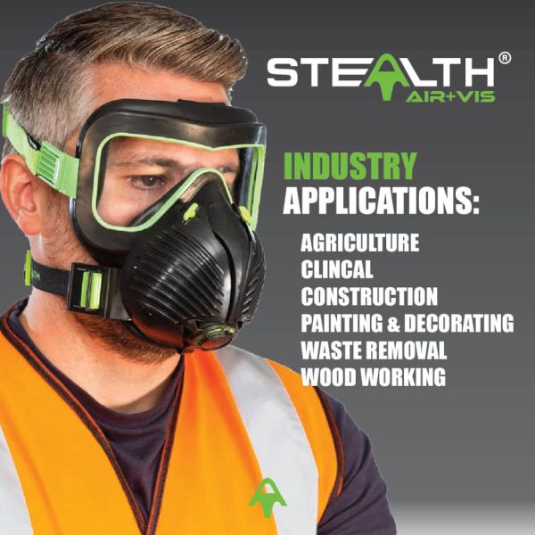 Stealth Air+Vis Respirator Dust Mask - Image 6
