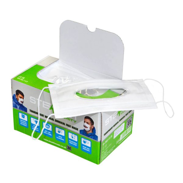 Stealth Clarity Type IIR Surgical Face Mask (Box of 50)