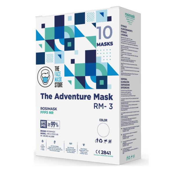 Adults FFP3 Face Mask Protection with Ear Loops - Image 5