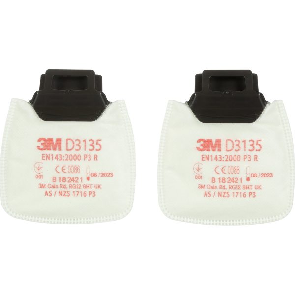 3M Secure Click D3135 P3 R Particulate Filters