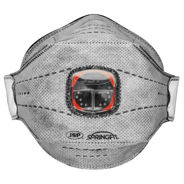 JSP Springfit™ 436ML FFP3 Respirator with Typhoon™ Valve and Nuisance Odour Carbon Filter (BGA802-206-000) - single