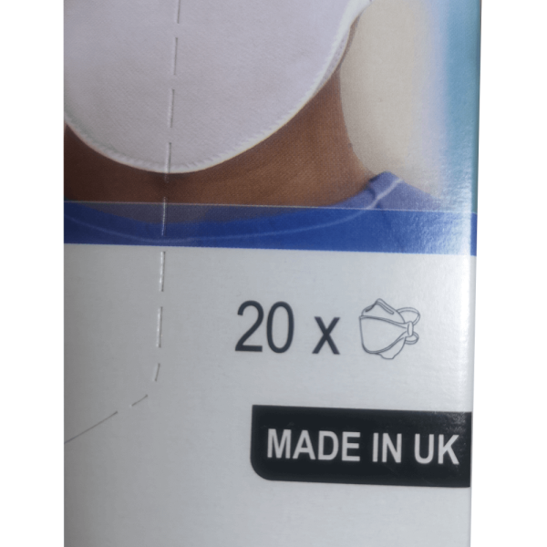 3M Aura 1863+ FFP3 Type IIR Unvalved Respirator Face Mask (Box of 20)