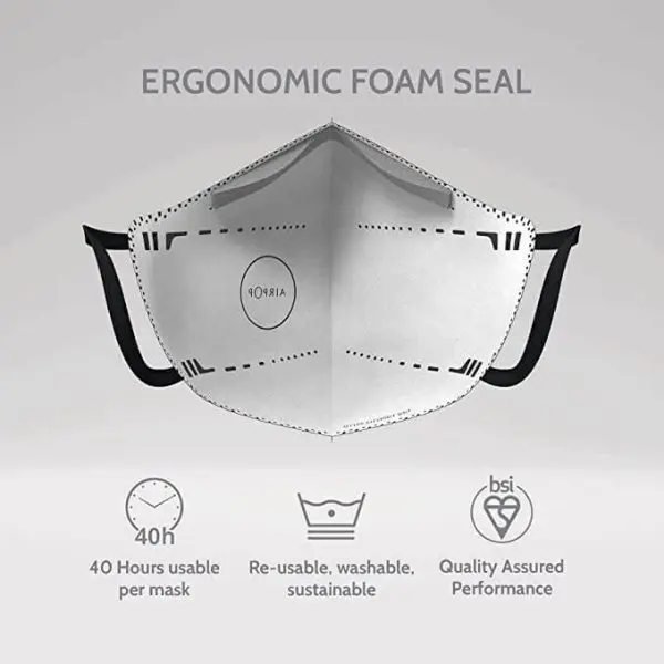 Airpop Light SE Reusable Face Mask Design Diagram