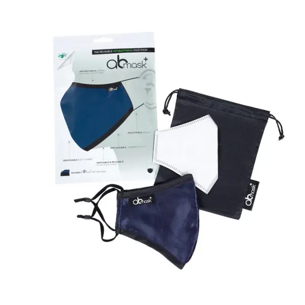 AB Mask Reusable Antibacterial Face Mask Pack with 5 Replacement Filters