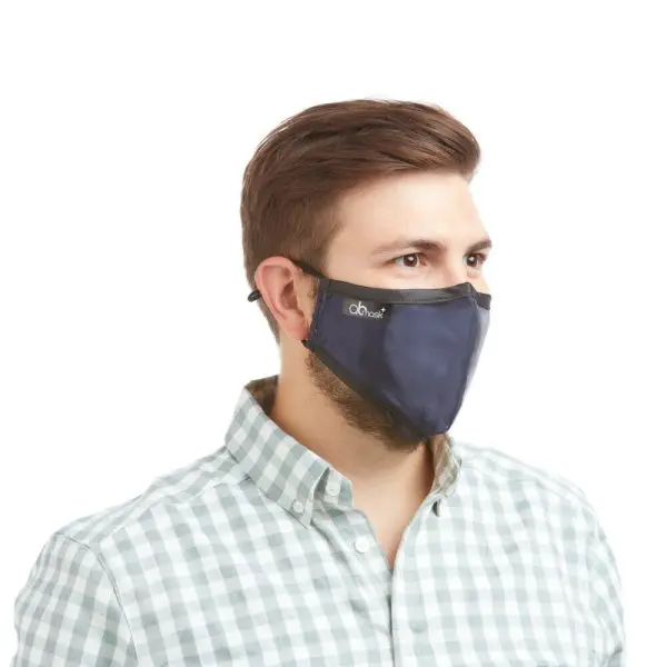 AB Mask Reusable Antibacterial Face Mask Pack with 5 Replacement Filters