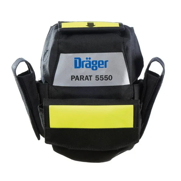 Dräger Parat 5550 Fire Escape Hood – Emergency Smoke and Gas Protection - Bag
