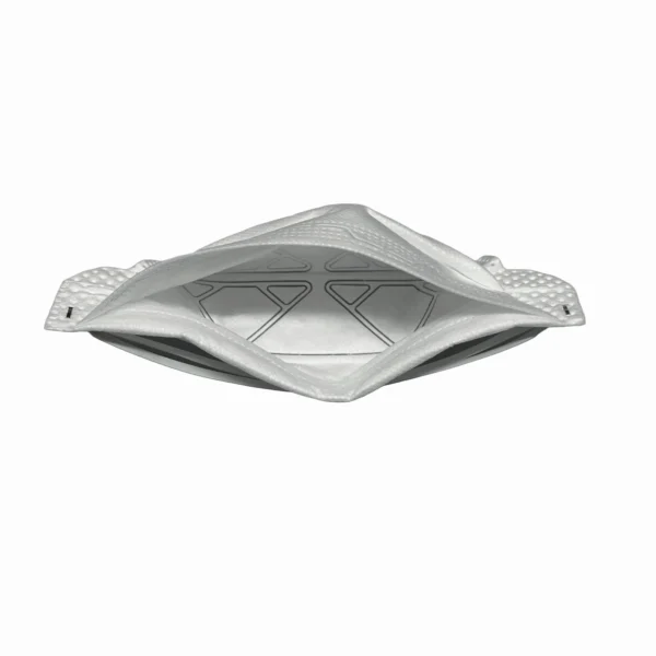 Interior view of the 3M VFlex 9105S N95 Face Mask, showing the spacious breathing chamber and inner support structure.
