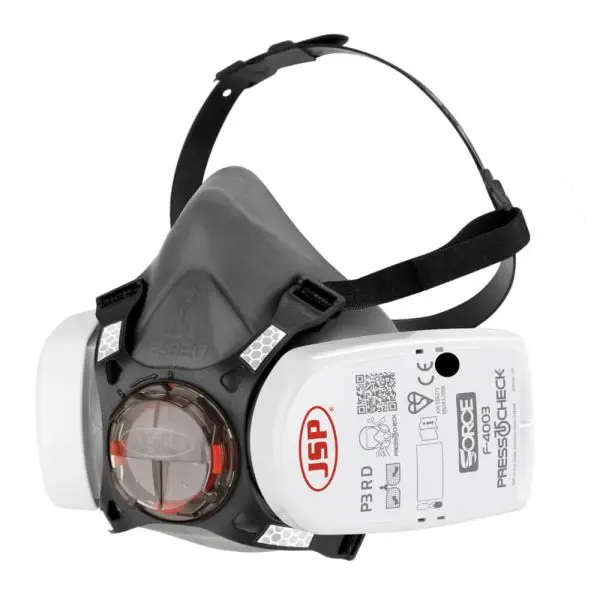 JSP Force 8 Half Mask Medium with P3 PressToCheck Filters
