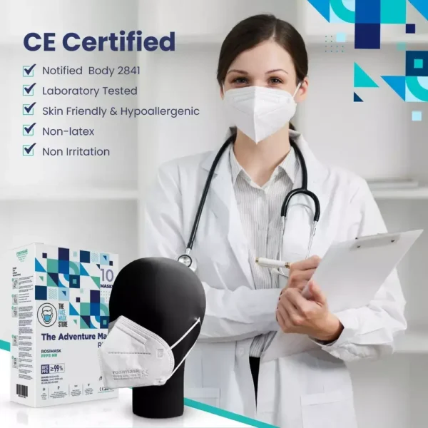 CE certified The Adventure Mask FFP3