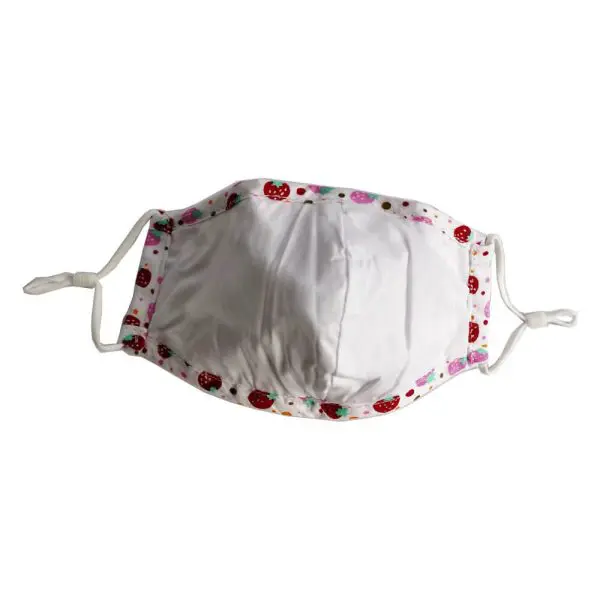 Childrens Face Mask Respirator with Strawberry Design